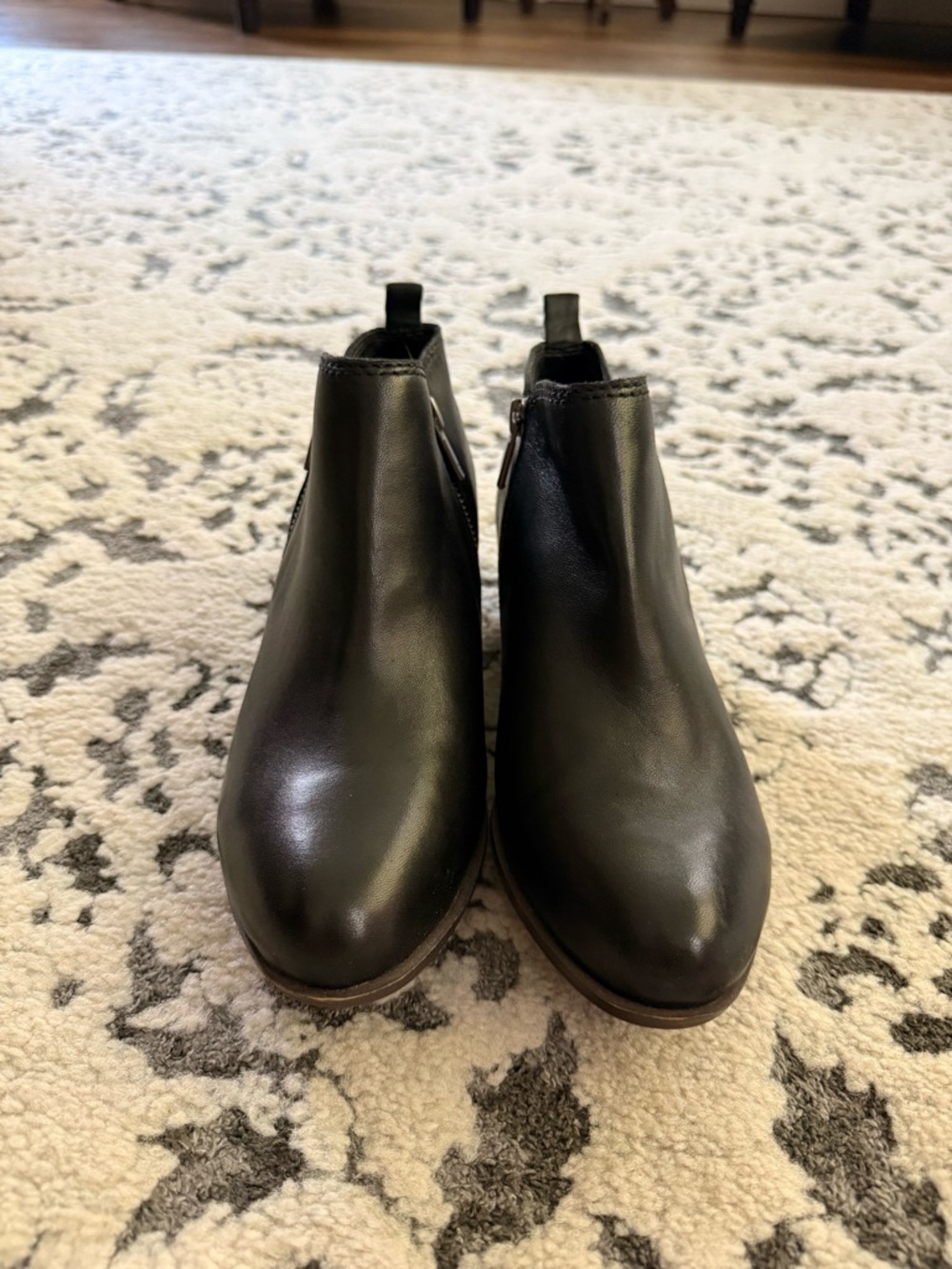 Lucky Brand Men's Black Leather Chukka Boots